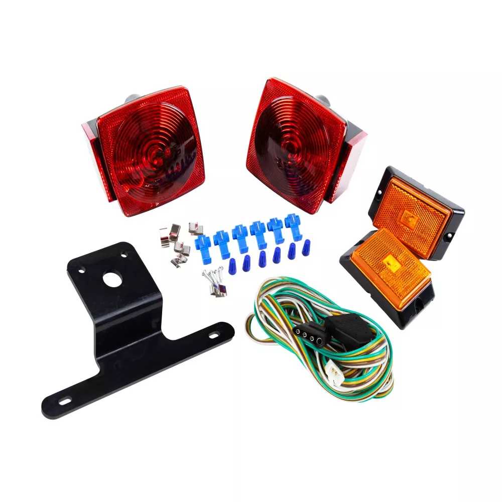 4 Zoll 1 LED unter 80 Zoll Anhängerleuchte