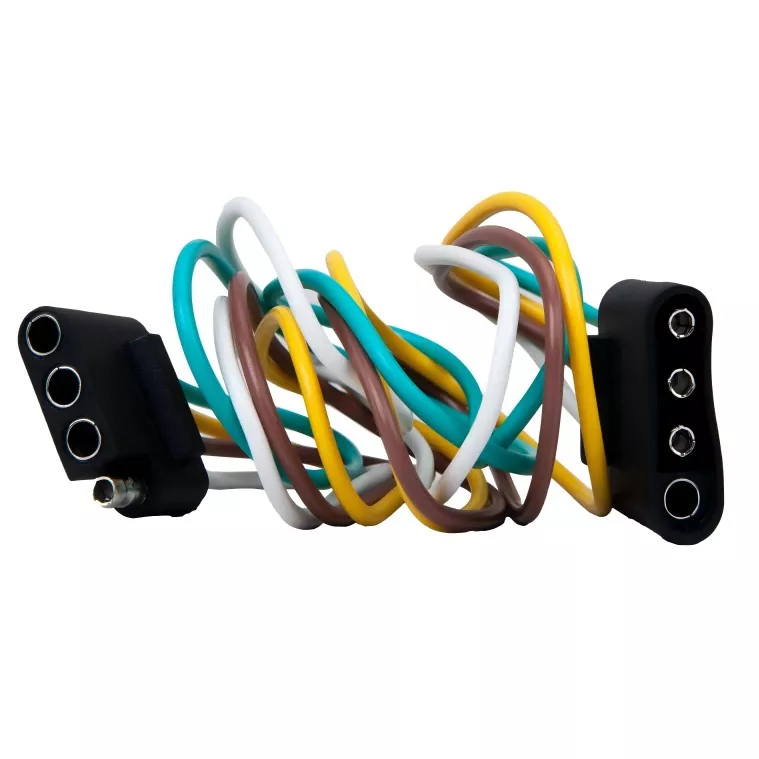 4-Wege-Flachverlängerungsstecker für Anhängerverkabelung