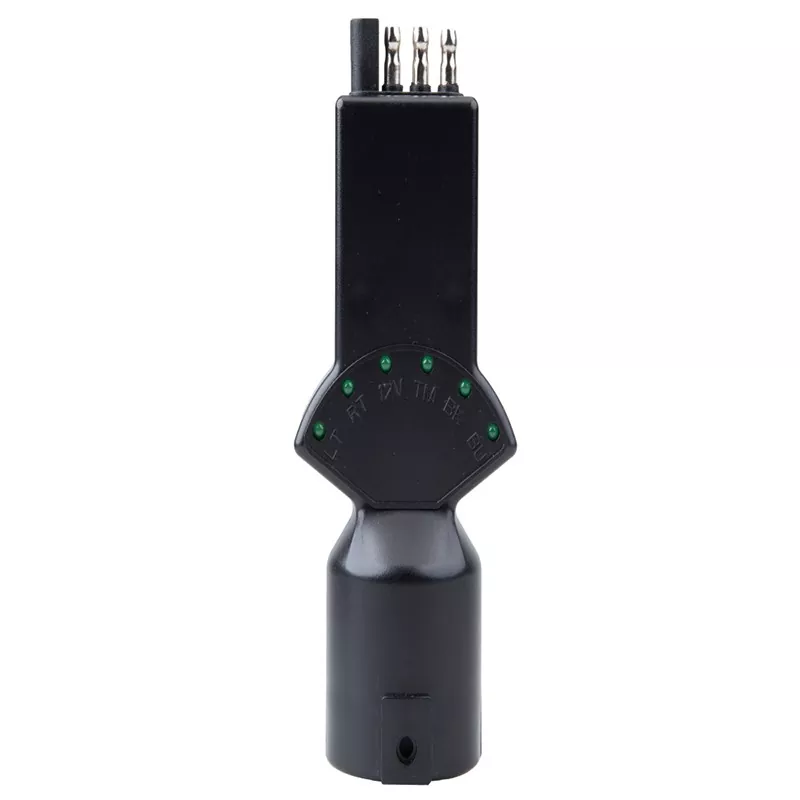 7- und 4-Wege-LED-Anhängerkabel-Stromkreistester